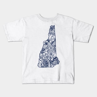 NH_DRKBLUE Kids T-Shirt